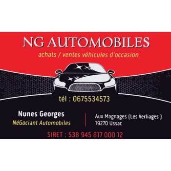 NG Automobiles - Négociant automobiles